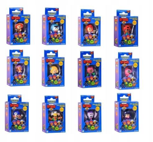 Brawl Stars - Figurki Kolekcjonerskie Z Mobilnej Gry Online - Pmi