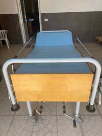 Cama Hospitalar Articulada manual com rodas