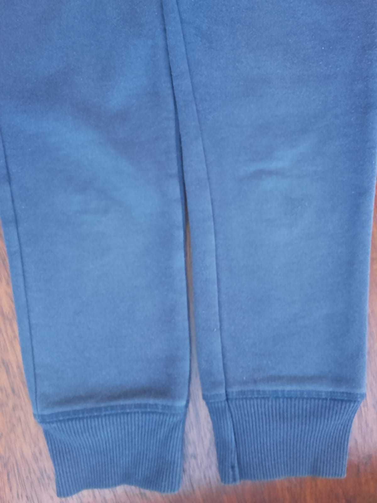 calças de fato de treino: azuis escuras, da Benetton, 4 a 5 anos
