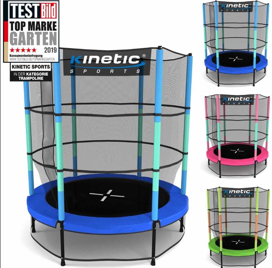 Trampolina domowa z siatką 140 cm