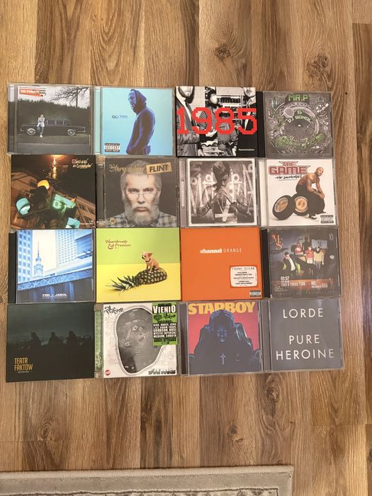 Kolekcja plyt rap hip hop