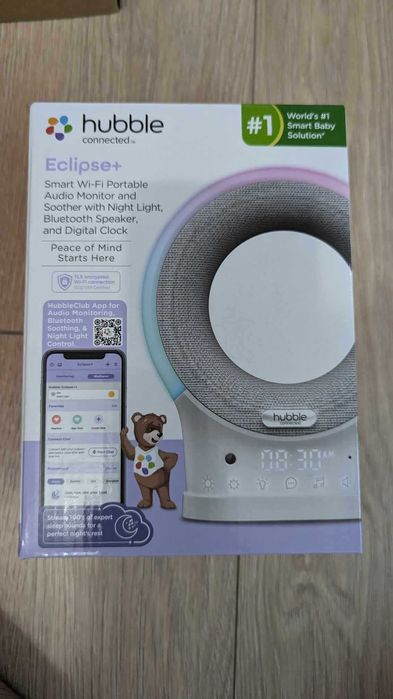 Nowa oryginalna Niania elektroniczna HUBBLE CONNECTED Eclipse+
