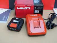 Komplet HILTI C 4/12-50 ladowarka 10,8v 12v bateria akumulator B12-2,6