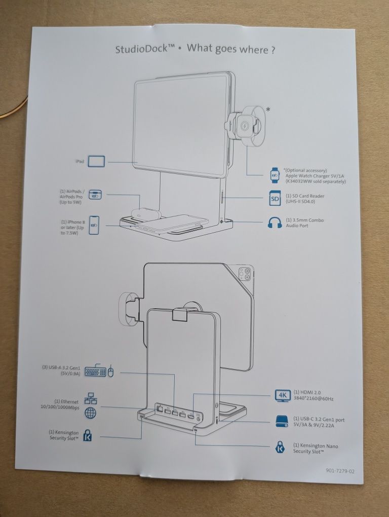 Підставка Kensington StudioDock для iPad 12,9"