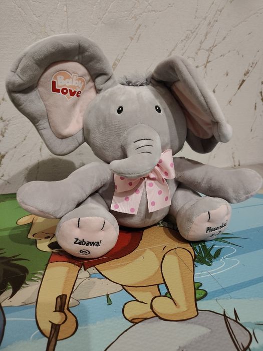 Interaktywny słonik a kuku Akuku Babylove