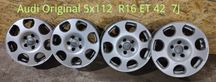 Диски AUDI R16 5x112 7J ET42 AUDI ORIGINAL