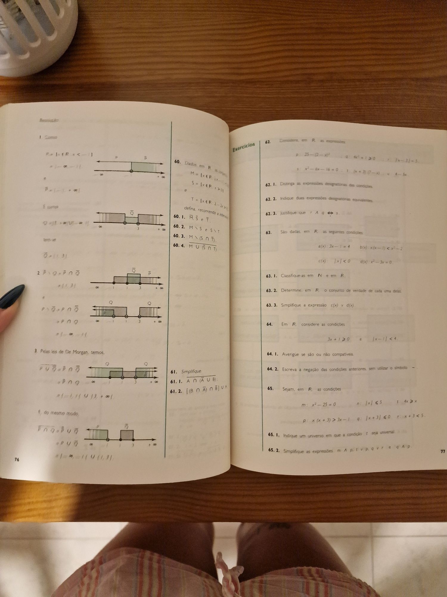Livro matemática 10 ano de 1988