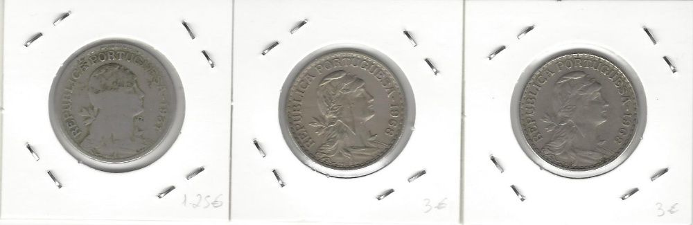 1 Escudo - Alpaca 1931 e 1968