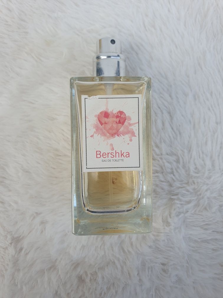 woda toaletowa Bershka Pink Heart vintage ubytkowe