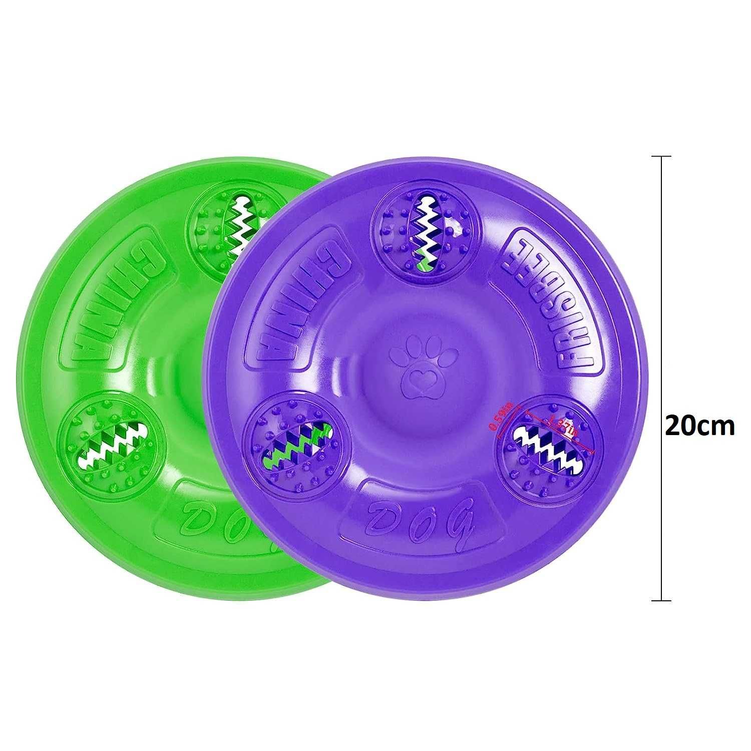 Frisbee Dla Psa Zabawka Latający Dysk Aportowanie Przysmak 20cm