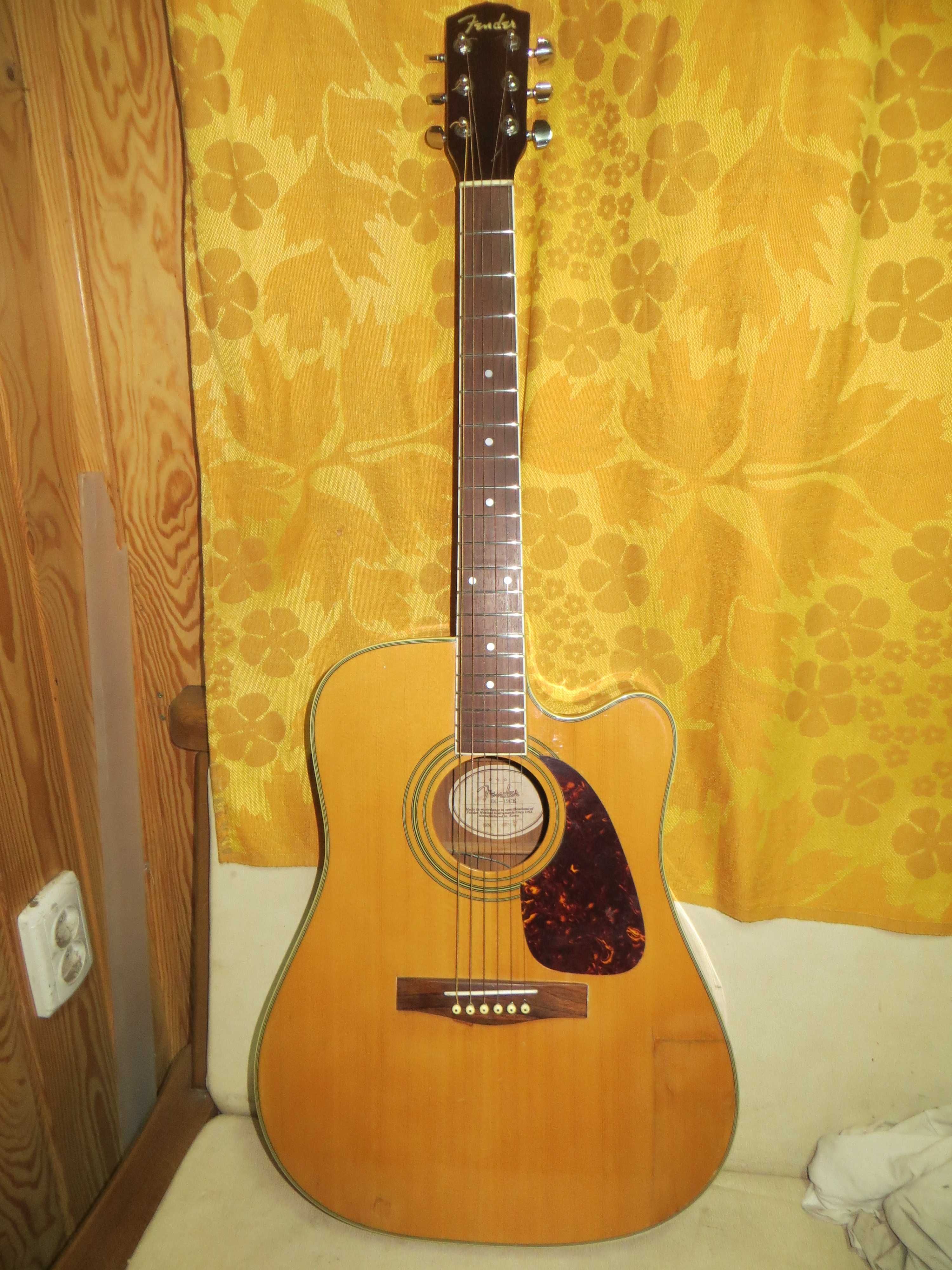 Электроакустическая гитара fender dg 19ce юбилейная 1996 год