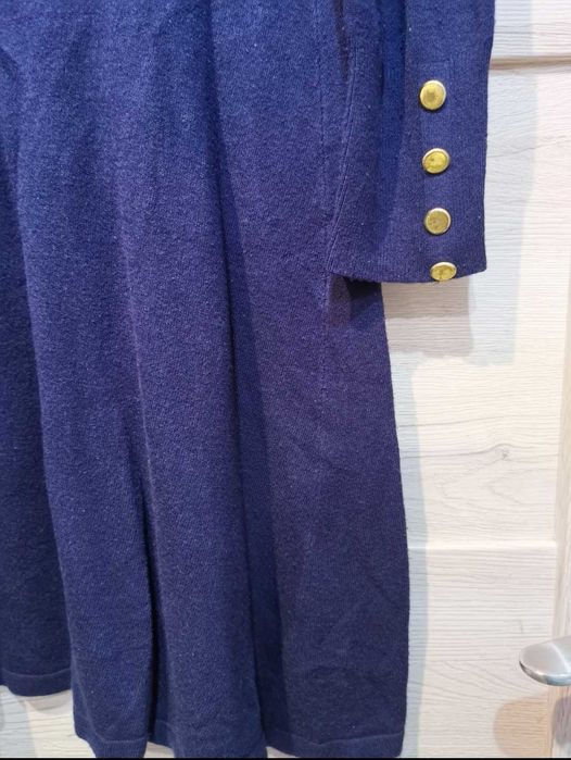 V by Very granatowa sweterkowa sukienka M/L