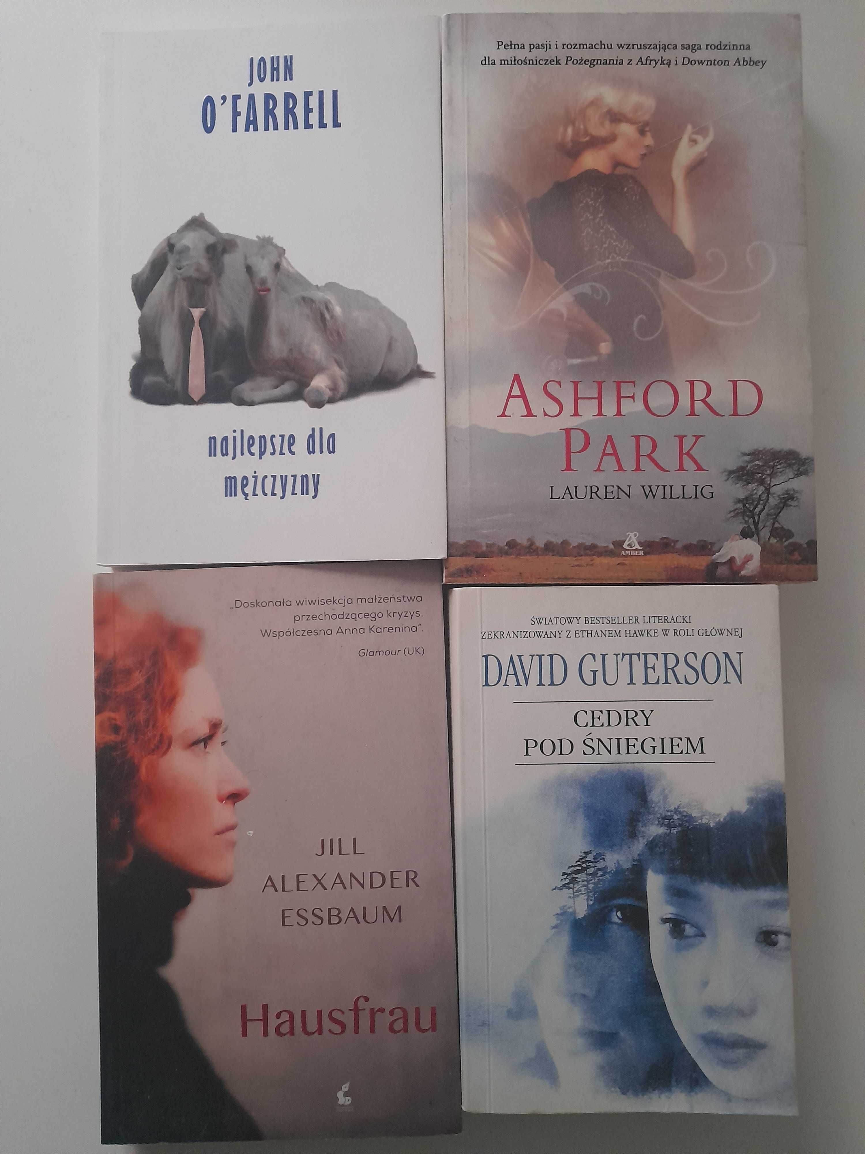 Literatura 4 książki John O'Farrell, Lauren Willig...