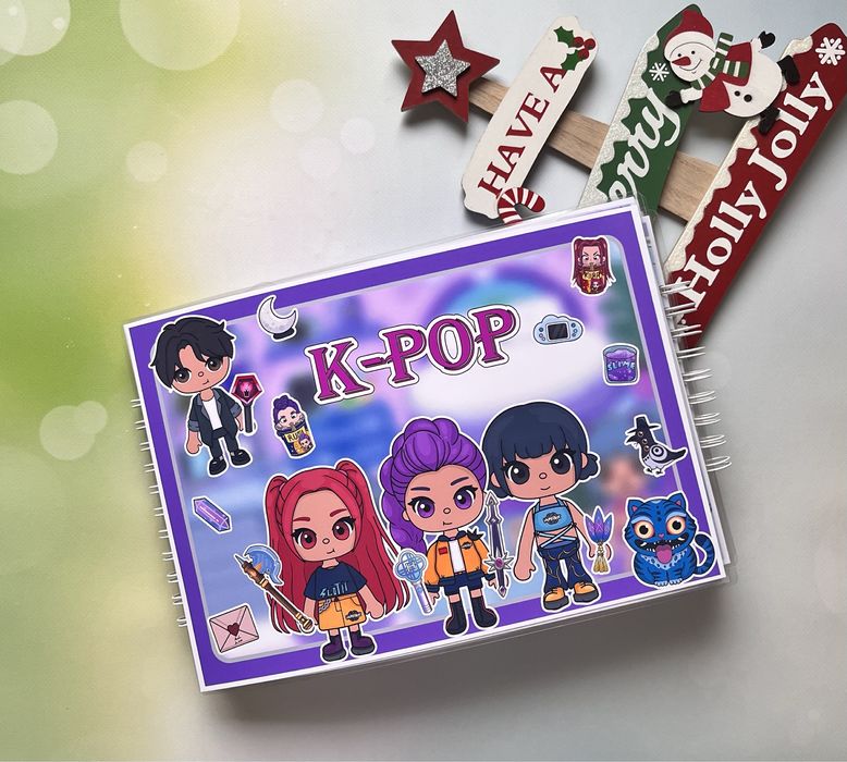 K-Pop ,format : a4 , gry edukacyjne na rzepy