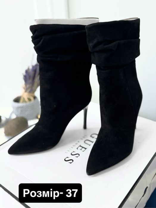 Ботильони замшеві Guess 37 оригінал нові