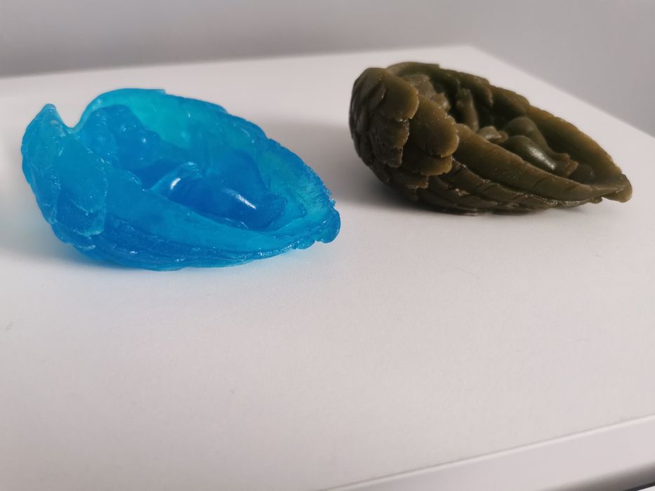 Dzieciątko leżące w skrzydłach, mydło