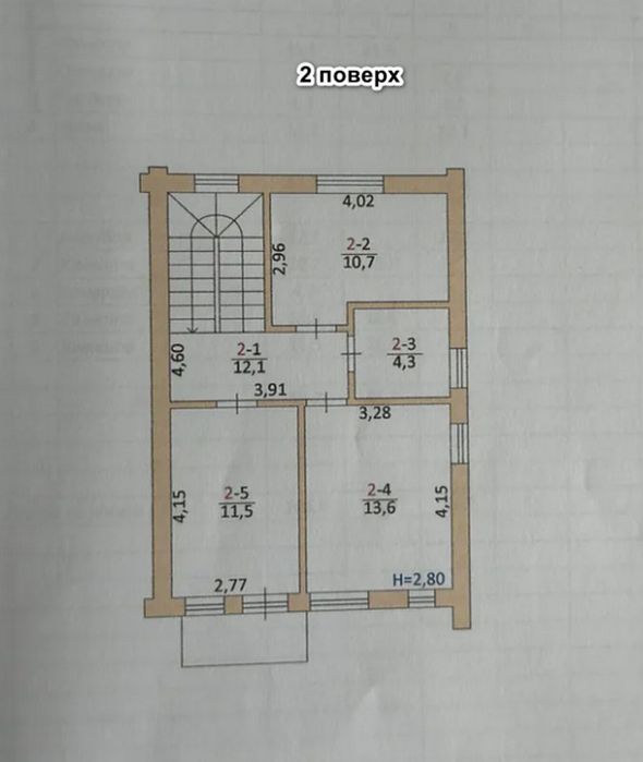 Продаж 2 поверхового таунхауса 105.9 кв. м, р-н Дружба