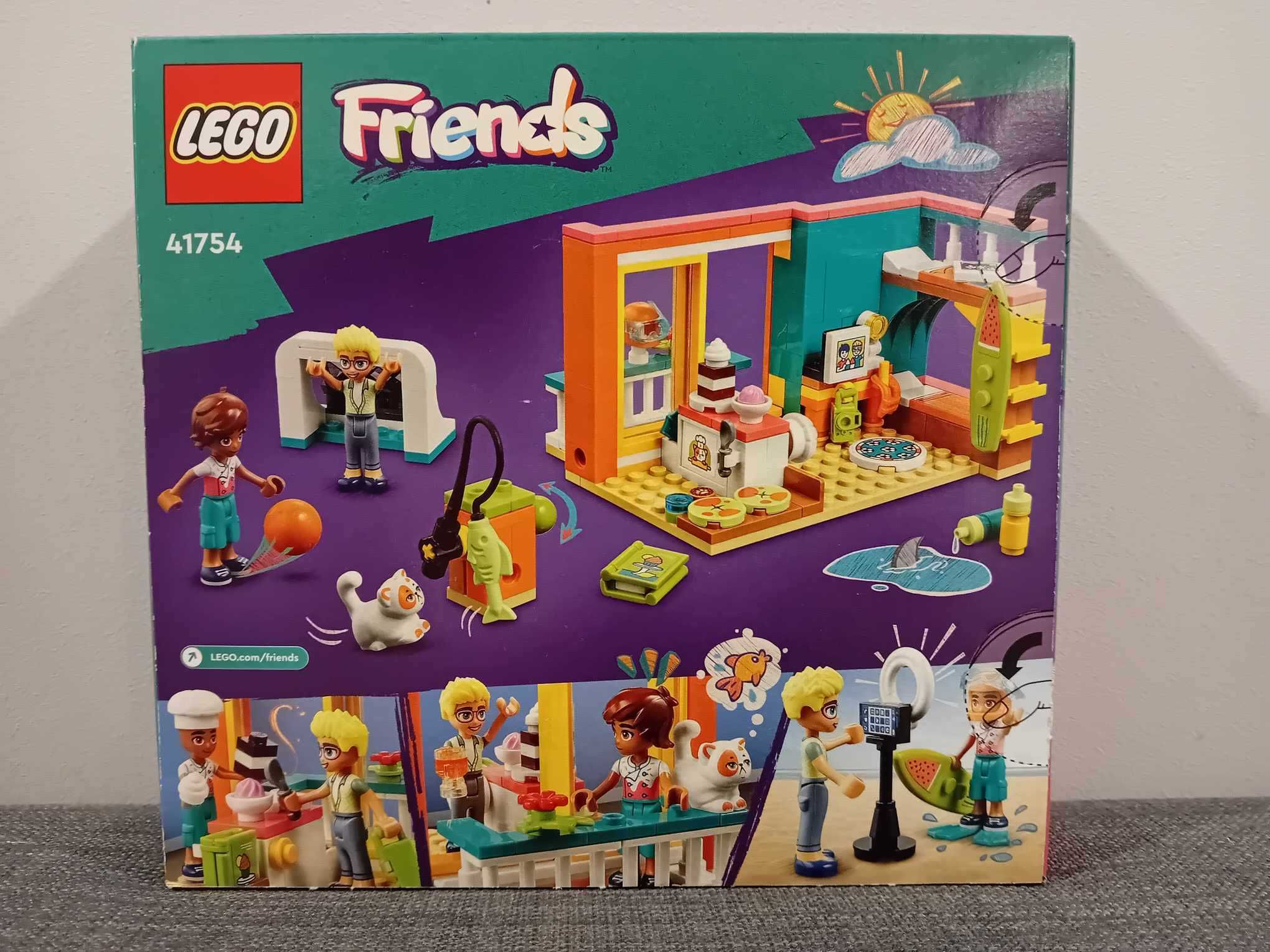 LEGO FRIENDS 41754 Pokój Leo Nowy