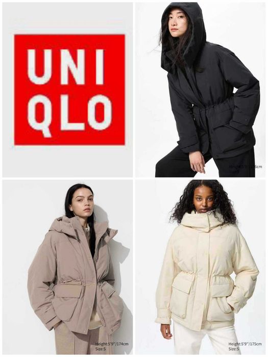 Пуховик парка зимова Uniqlo