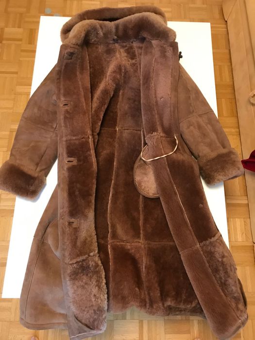 Zimowy kożuch damski