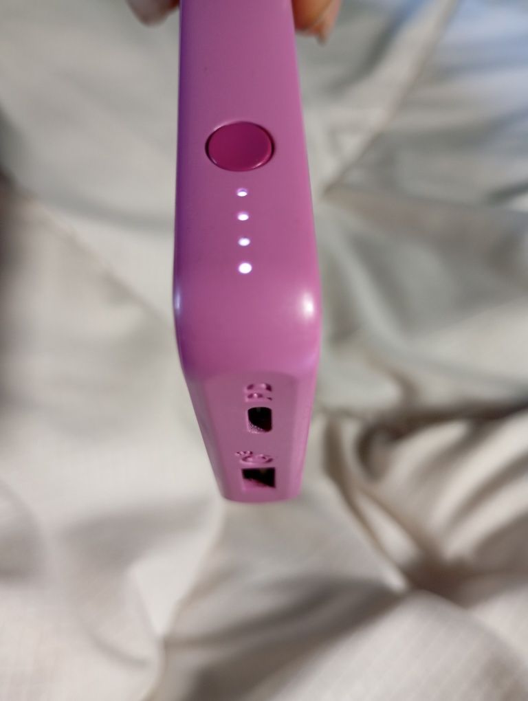 Bateria/Power bank 10000 mAh rosa