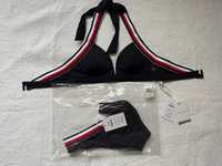 Kostium kąpielowy Tommy Hilfiger bikini granatowy XS