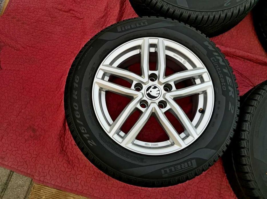 ALUFELGI 16' SKODA OCTAVIA II III Superb Yeti Karoq - ET41 - 5x112