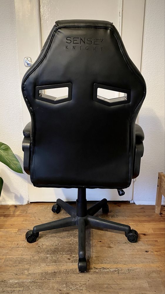 Fotel ergonomiczngamingowy SENSE7 knight czarny