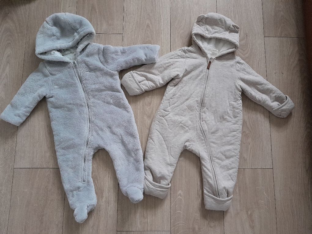 Zestaw 74 Kombinezon pajacyk niemowlęcy chłopięcy Coolclub H&M
