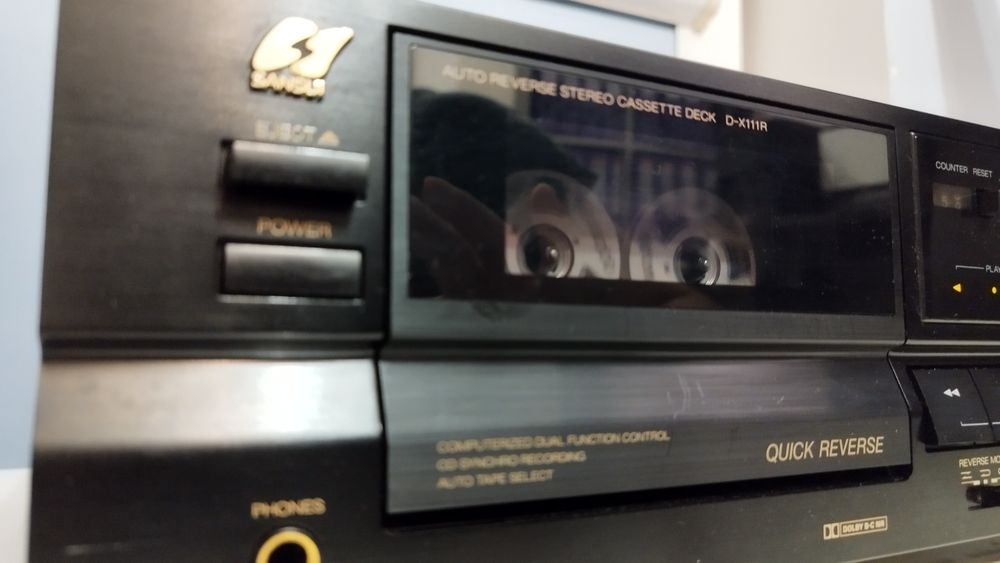 Sansui D-X111R Stereo Cassette Deck
