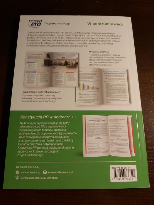 W centrum uwagi 1. Podręcznik do wiedzy o społeczeństwie Zakres podst.