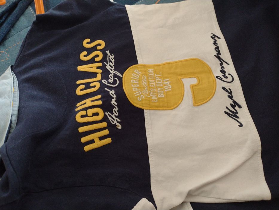 Polo de manga comprida e t-shirt de manga curta , Mayoral.