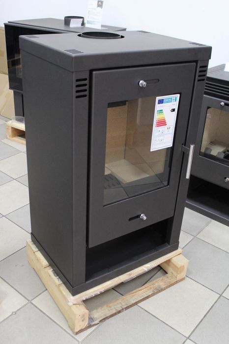 Piec piecyk kominek wolnostojący na drewno Verona EKO 83% 9kW RATY 0%