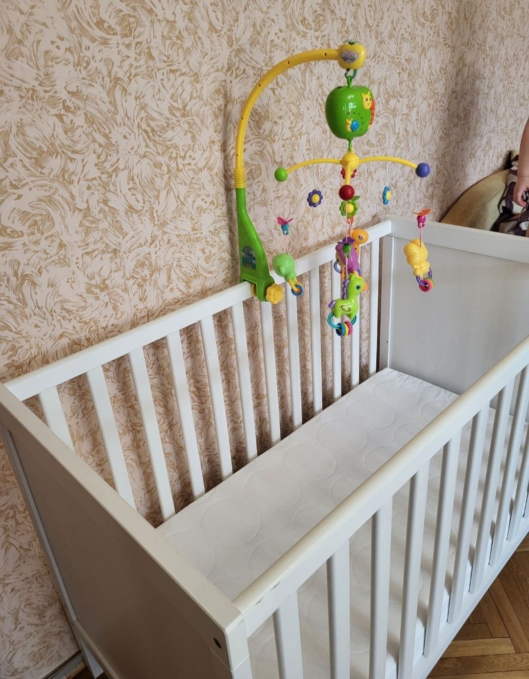 Ikea кроватка детская,кроватка+матрасик Ikea