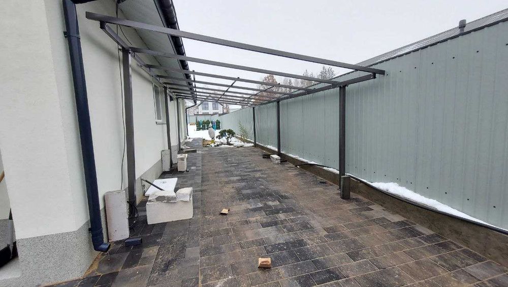 Автонавес собери сам, Навес для дома, дачи, Поликарбонат, Для авто