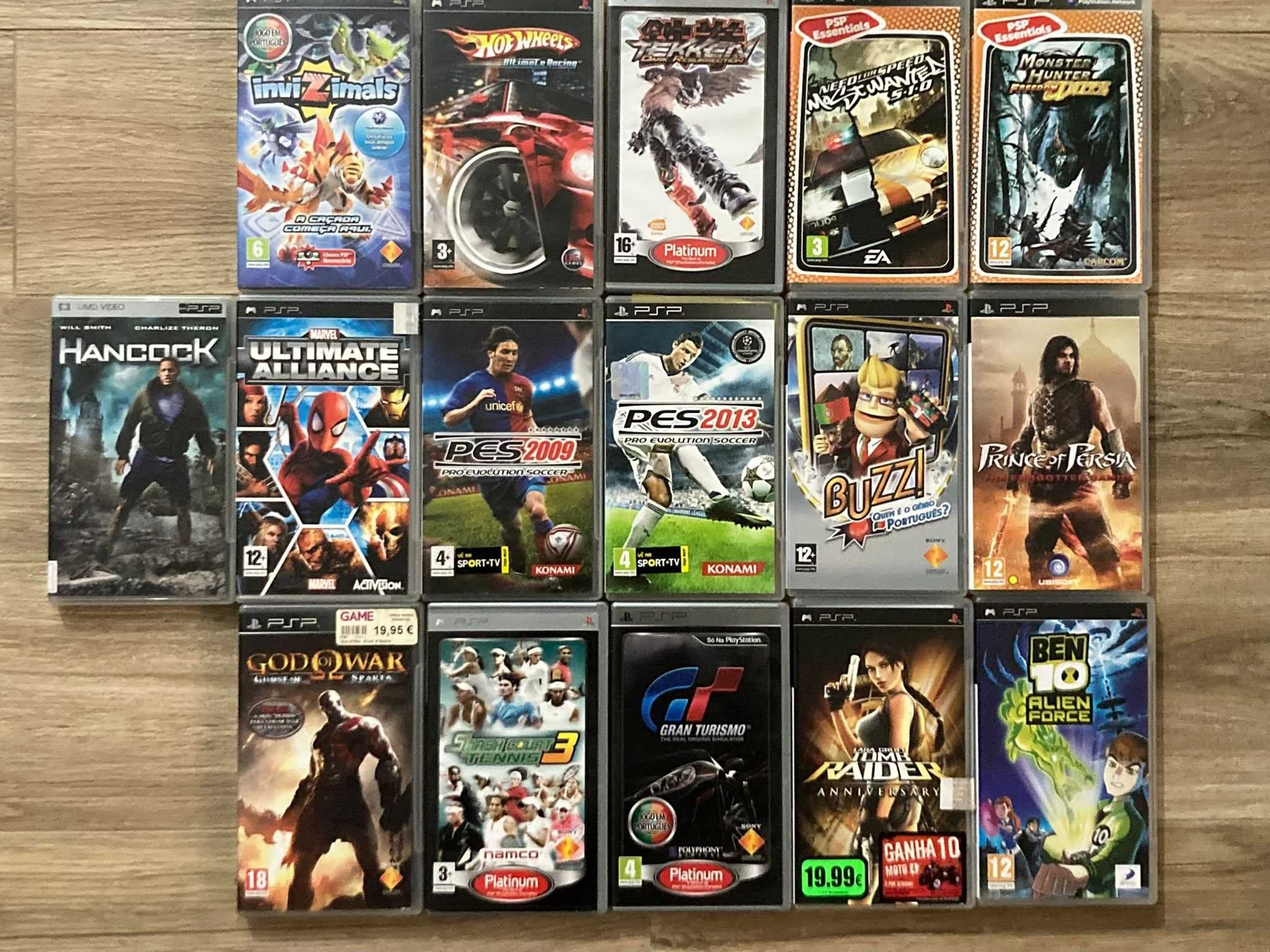 Coleção de Jogos PSP