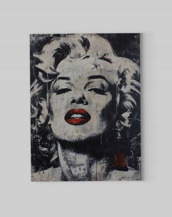 Obraz na płótnie Marilyn Monroe 45x60 cm - Pop-Art Dekoracja Wnętrz
