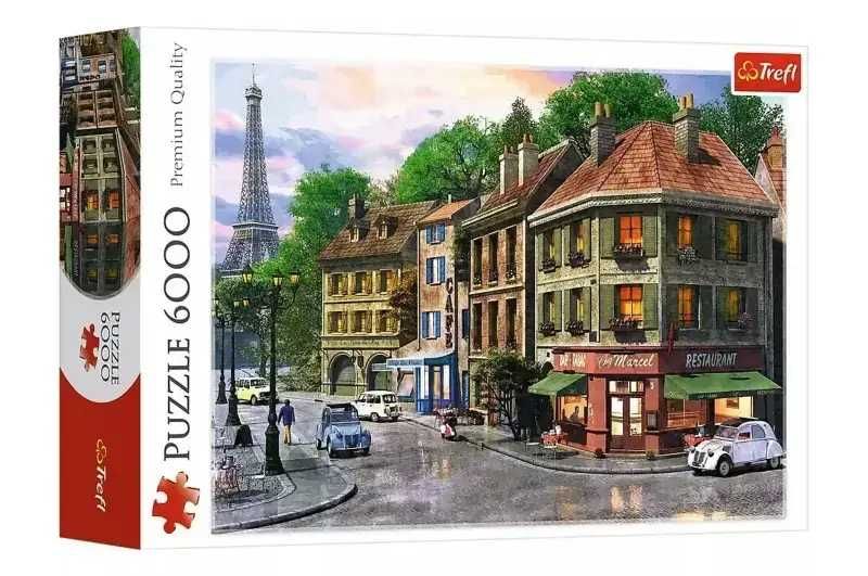 Пазли Вулиця Парижу 6000 ел,класичні пазли 6000 ел,пазли Trefl 6000 ел