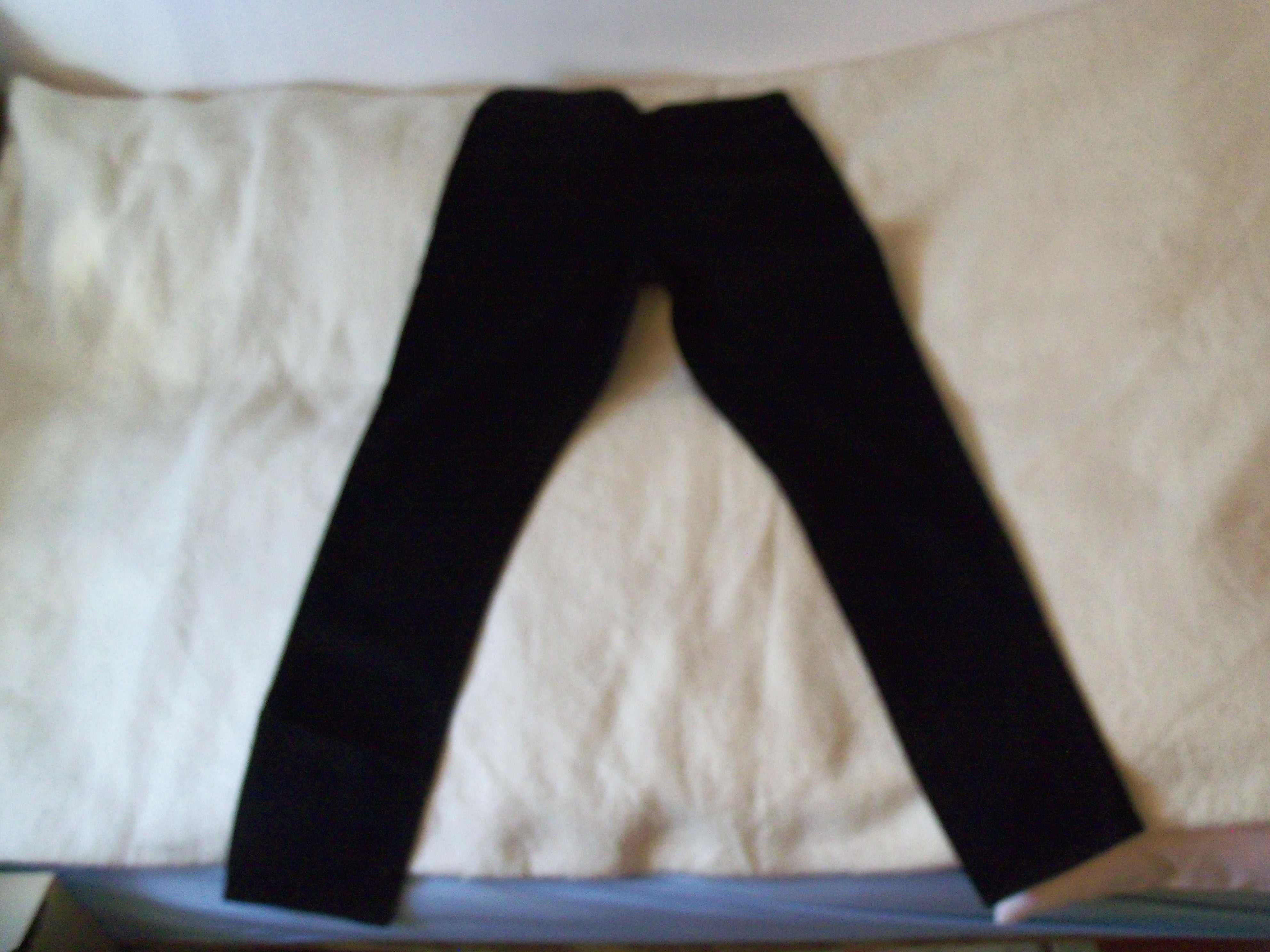ASOS czarne spodnie jeansowe młodzieżowe/męskie W34 L32R