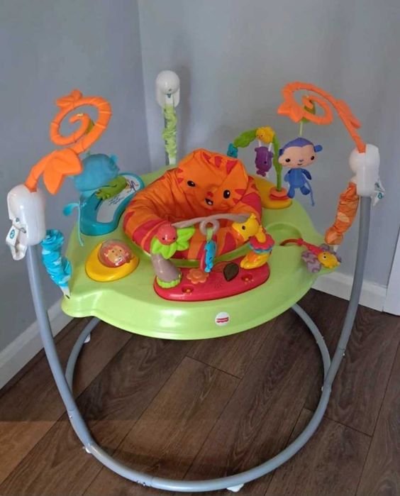 Fisher Price duzy skoczek wesoła dzungla JUMPEROO