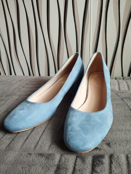 Туфлі жіночі замшеві 25 см