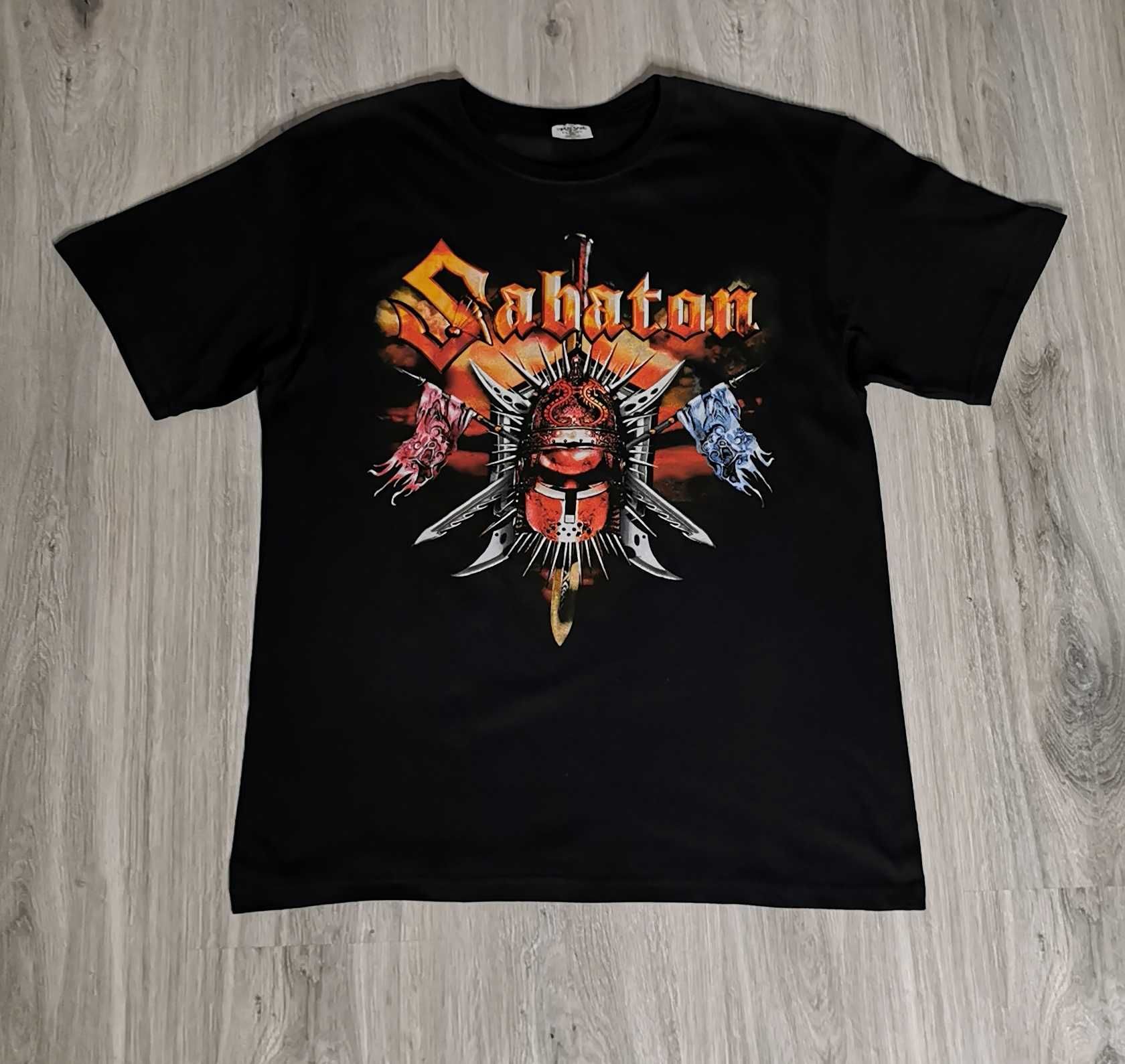 T-shirt koszulka zespół Sabaton Joakim Broden big print rozmiar S/M