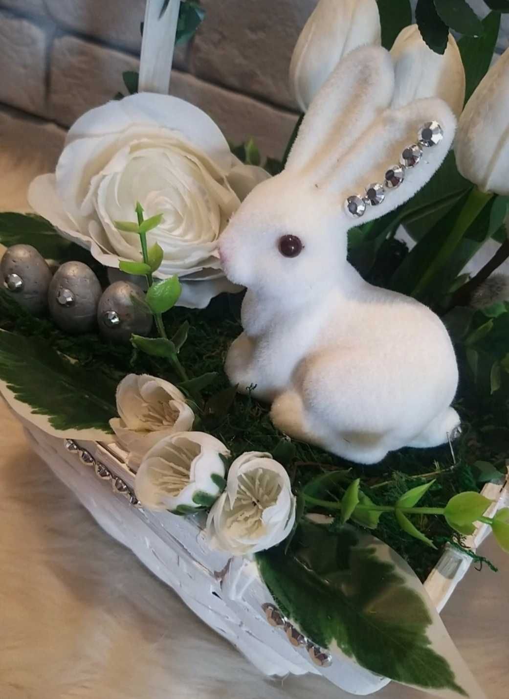 Śliczny stroik glamour na Wielkanoc, okazja!