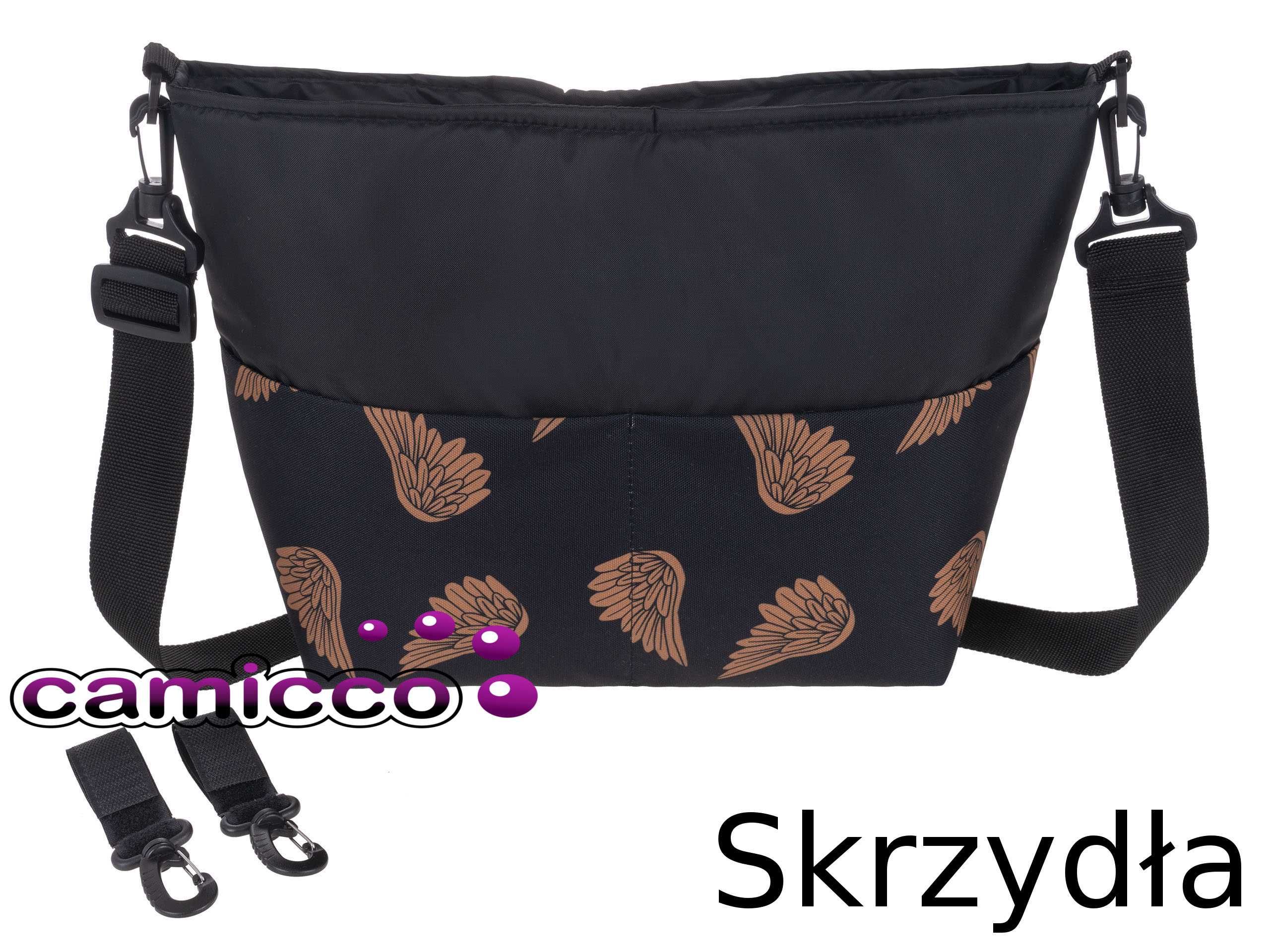 3 TORBA WÓZKA zaczepy torby wózków z odpinanym paskiem spacerówki HIT