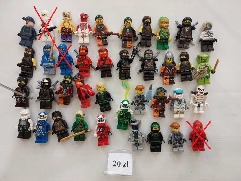 Lego figurki Ninjago.