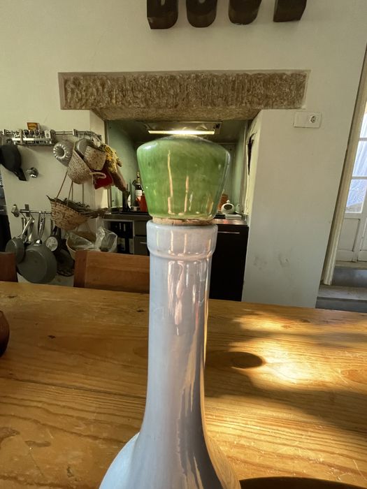 Garrafa porcelana secla