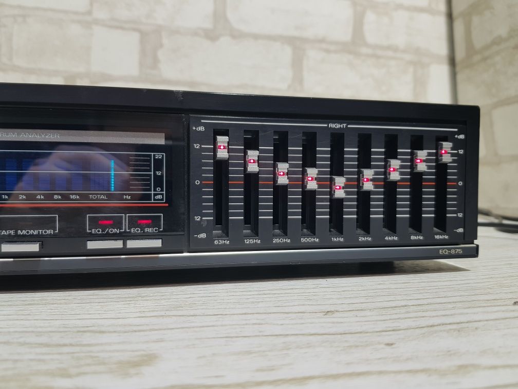 Еквалайзер FISHER EQ-875, 9 смуг, б/у з Німеччини