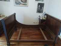 Cama corpo e meio - estilo império antiga
