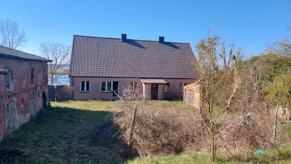 Gryfino Widuchowa dom z widokiem na Odre