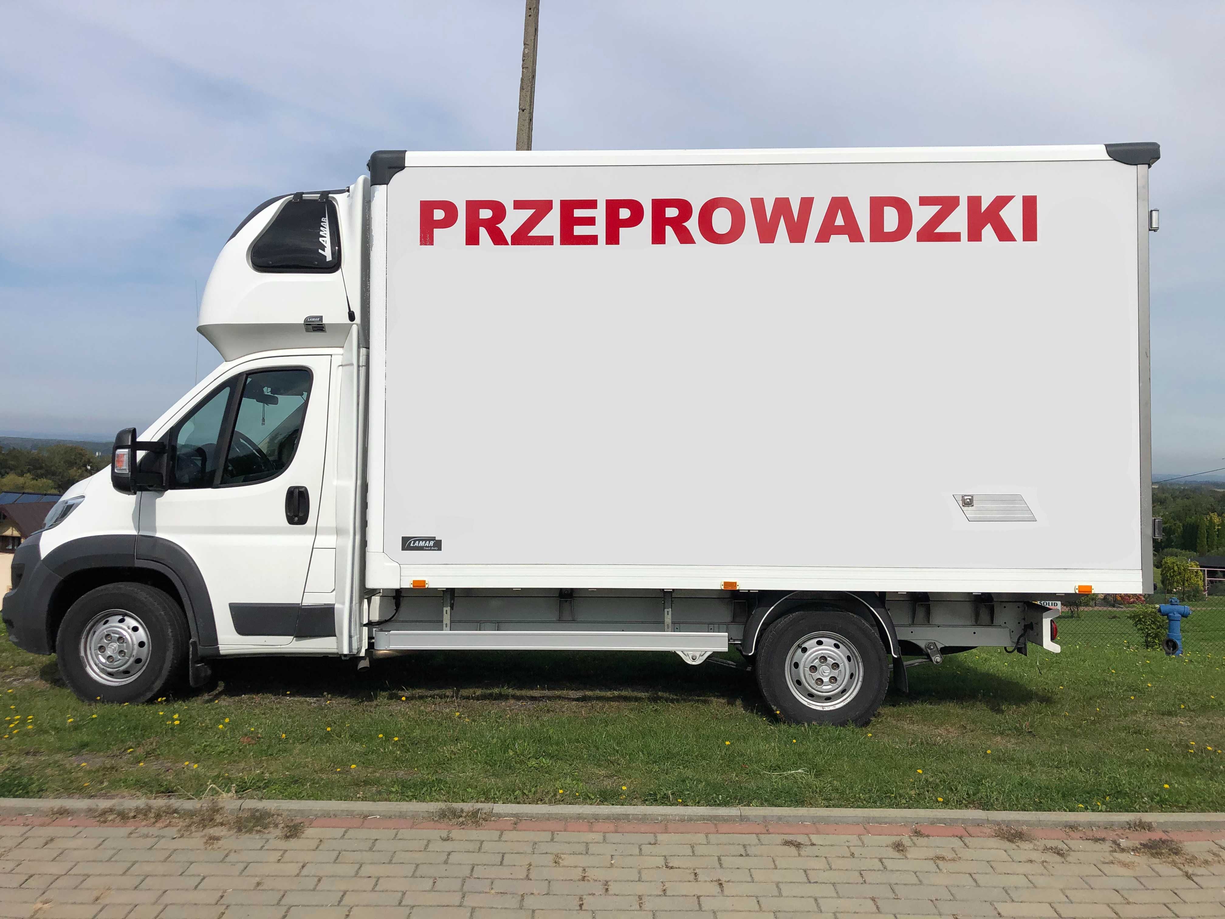 Najtańsze przeprowadzki , usługi transportowe, bagażówka  24/7
